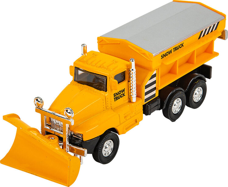 Toy Network 6.5" Die Cast Snow Plow