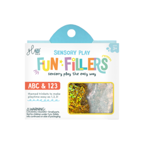 Glo Pals Sensory Jar Filler Pack | ABC & 123
