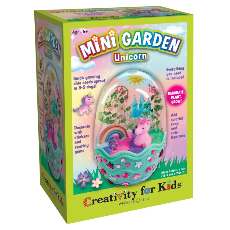 Creativity for Kids Mini Garden | Unicorn