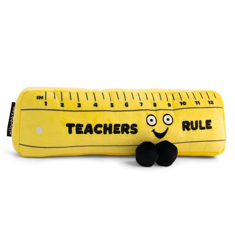 Punchkins Teachers Rule | Ruler Plushie