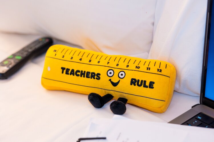 Punchkins Teachers Rule | Ruler Plushie
