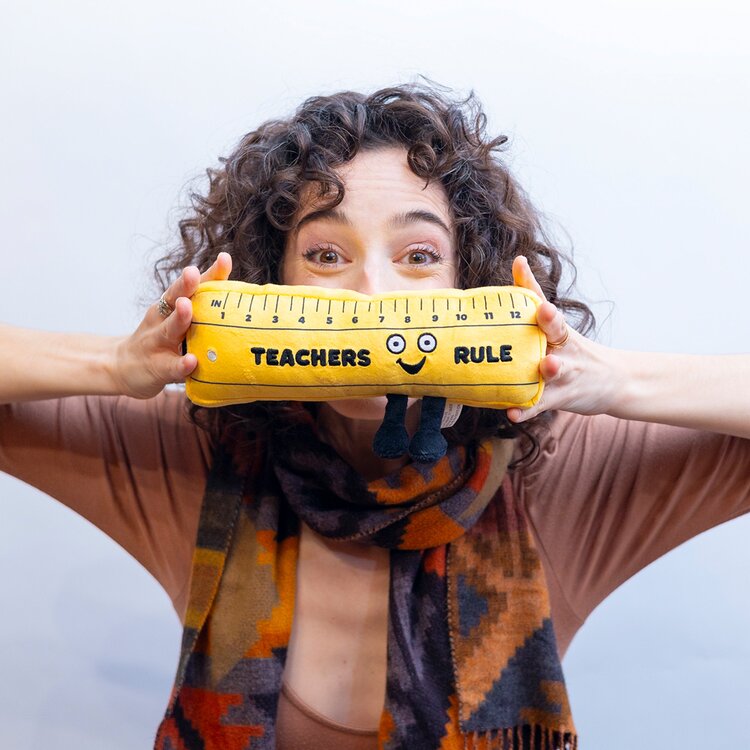 Punchkins Teachers Rule | Ruler Plushie