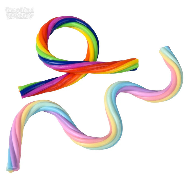 Toy Network Rainbow Stretchy Noodle