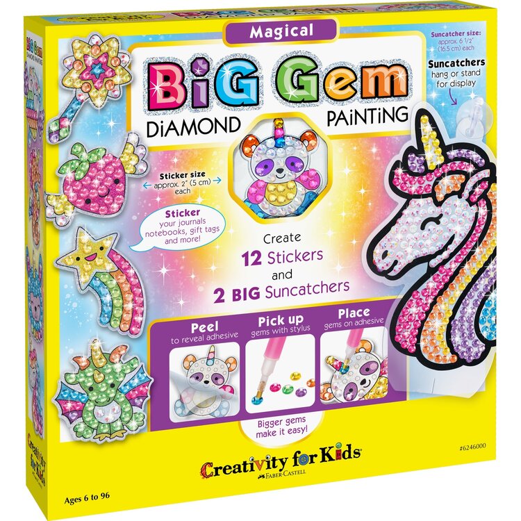 Creativity for Kids Big Gem Diamond Painting Stickers
