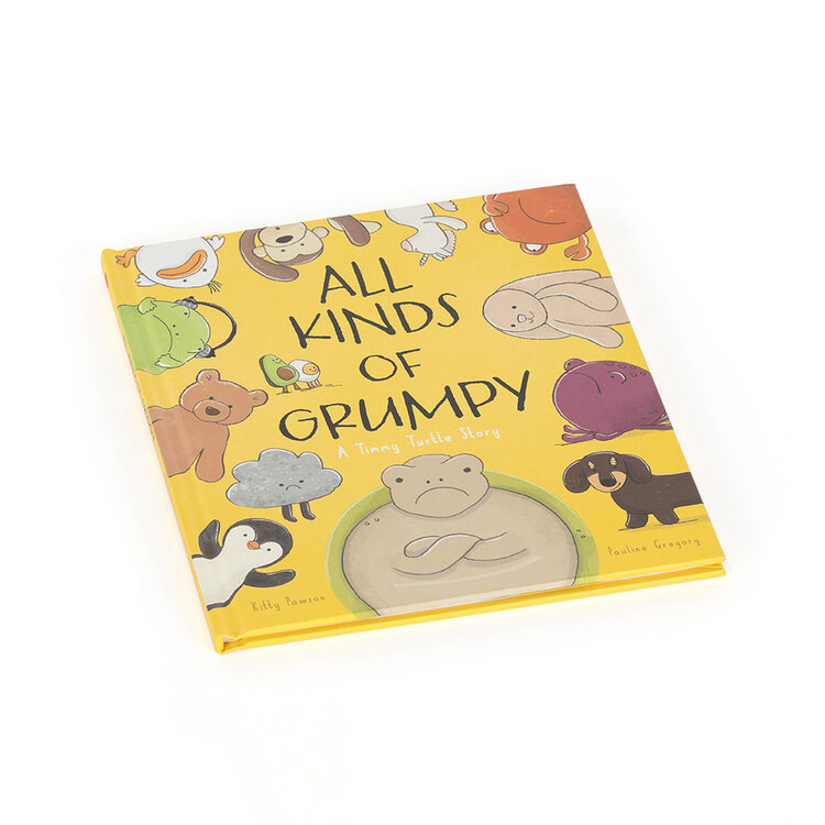 Jellycat All Kinds of Grumpy Book