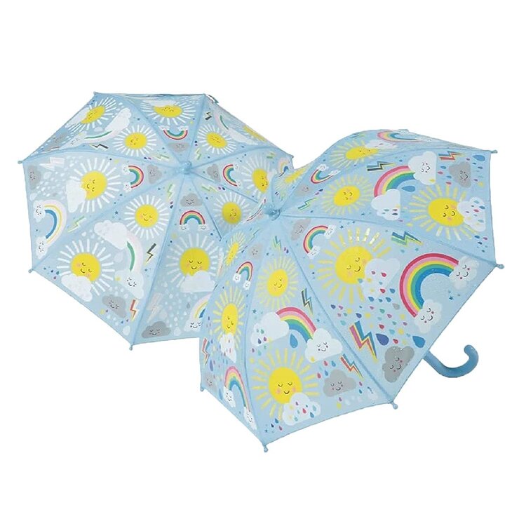 Floss & Rock Color Changing Umbrella | Sun & Clouds