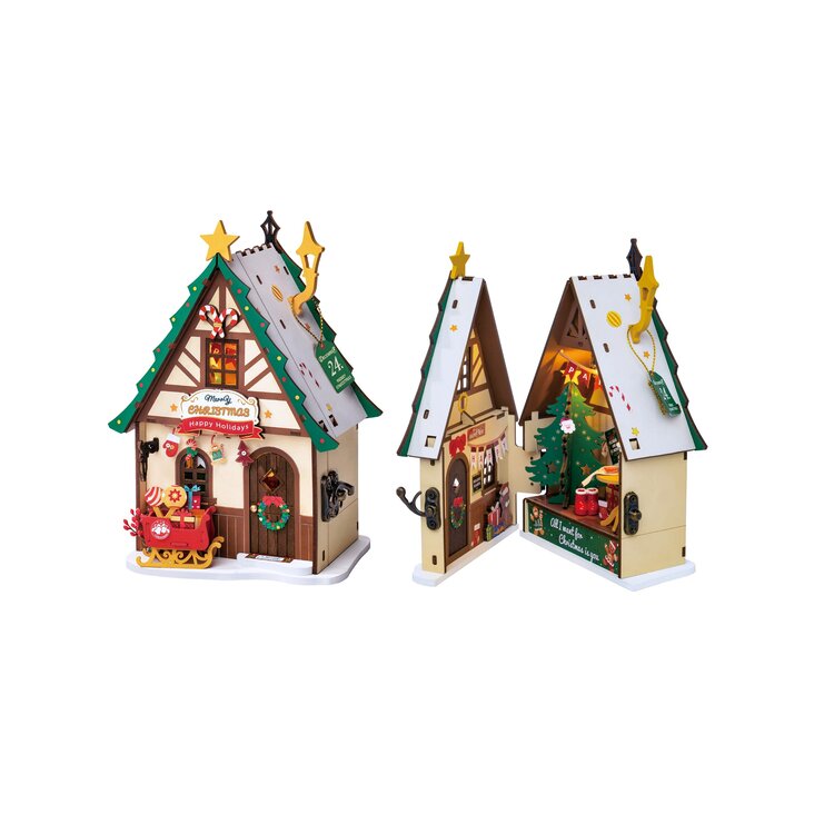 Hands Craft Twinkling Christmas House