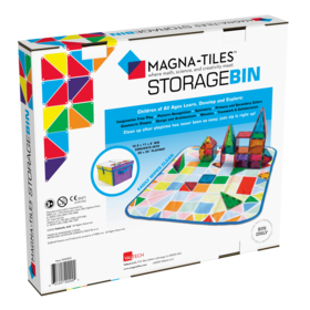 Magna-Tiles Storage Bin & Interactive Play-Mat