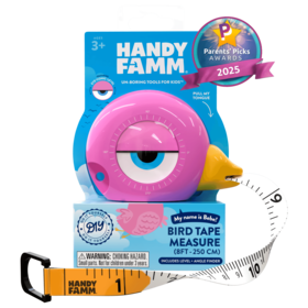 Handy Famm Handy Famm Tape Measure | Toto Pink Bird