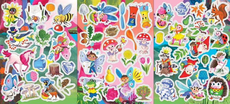 eeBoo Learn to Draw Magical Creatures w/Stickers
