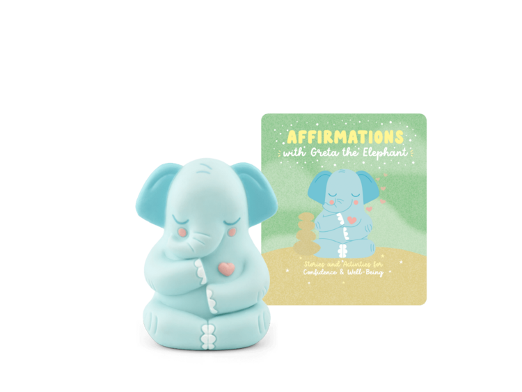 Tonies Tonie | Mindfulness:  Affirmations w/ Greta the Elephant