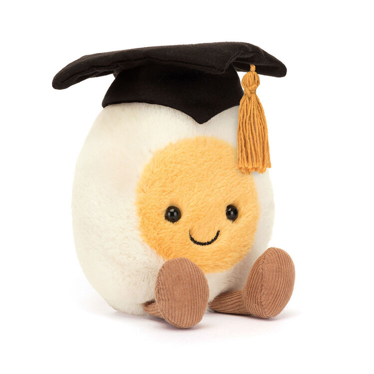 Jellycat Amuseables | Boiled Egg Graduation