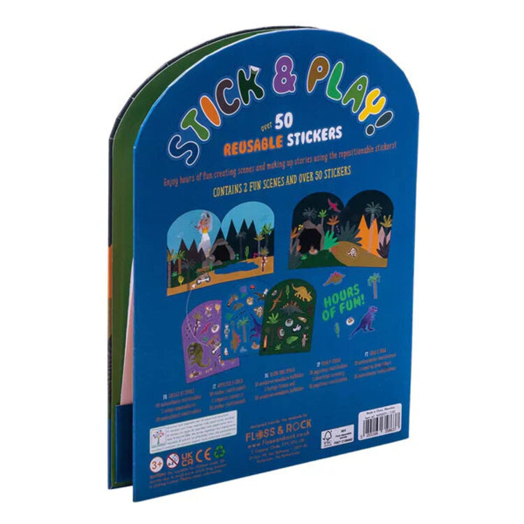 Floss & Rock Dino Stick & Play