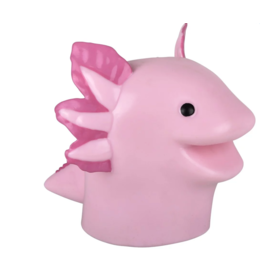 Toy Network Stretchy Axolotl Puppet | 6"