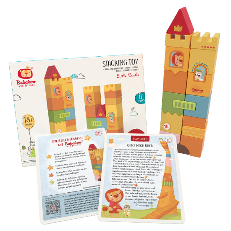 Bababoo Little Castle Stacking Toy