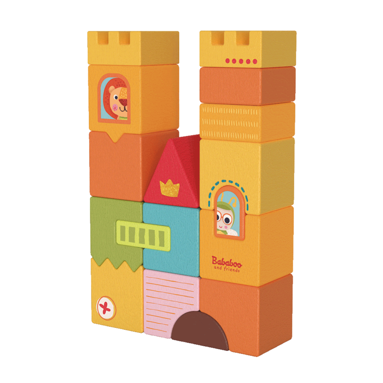 Bababoo Little Castle Stacking Toy