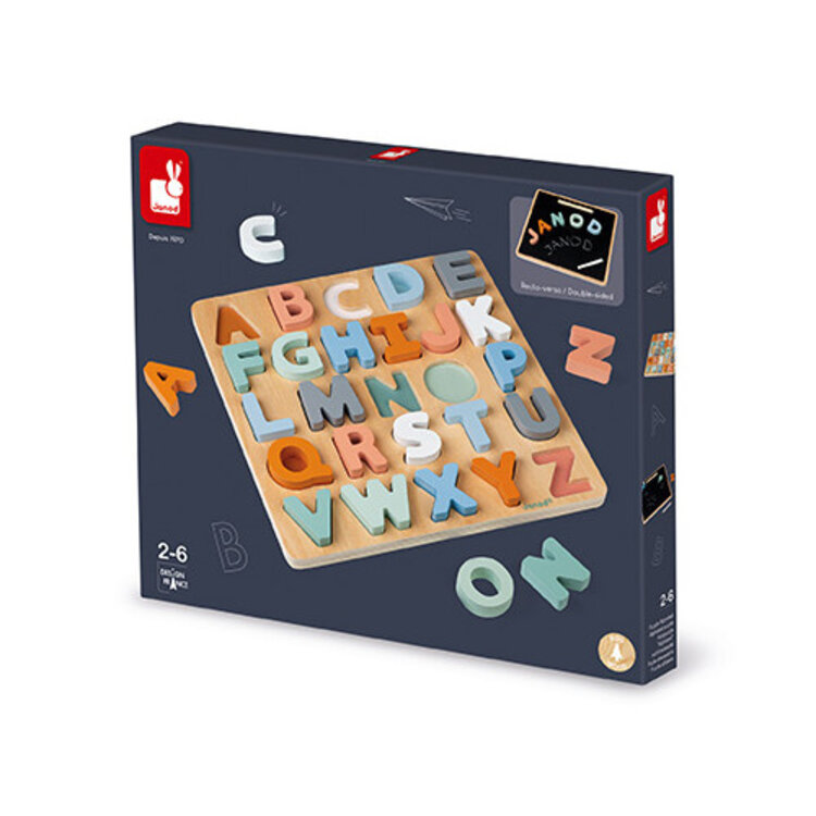 Janod Sweet Cocoon | Alphabet Puzzle