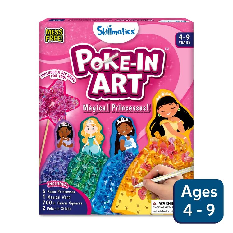 Skillmatics Poke In Art | Princesses