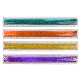 Toy Network 12" Sensory Water Glitter Ruler