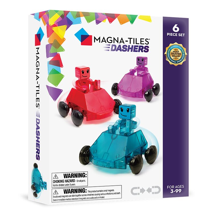 Magna-Tiles Dashers | 6 pc Set