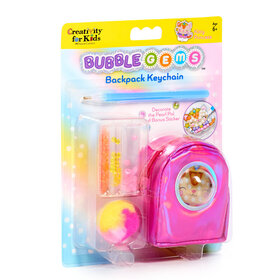 Creativity for Kids Bubble Gems | Key Chain Kitty Princess
