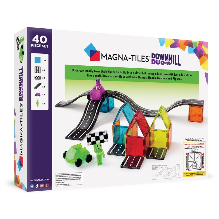 Magna-Tiles Downhill Duo | 40 pc