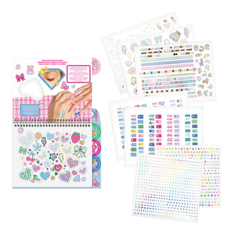 Make It Real Bejeweled Cosmetic Activity Book