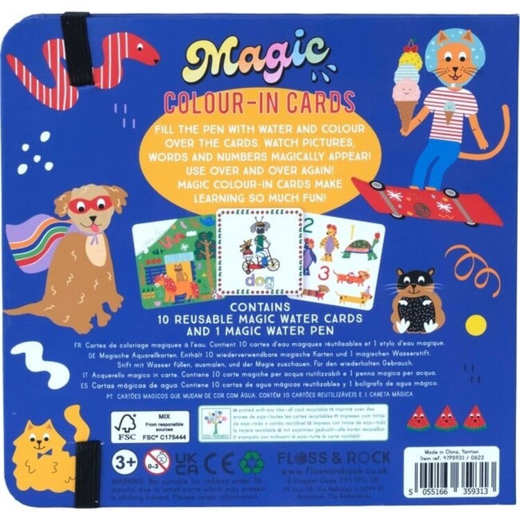 Floss & Rock Pets Water Pen & Cards