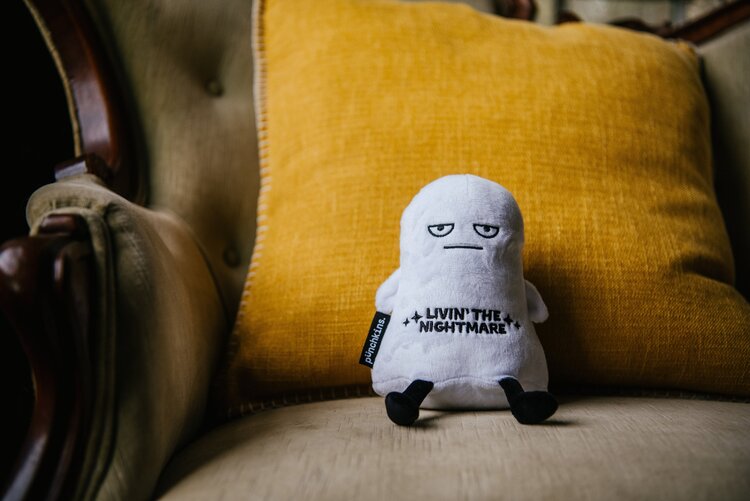 Punchkins Livin the Nightmare | Ghost Plushie