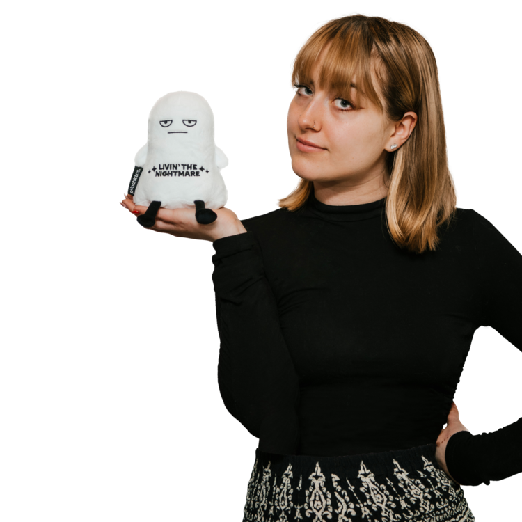 Punchkins Livin the Nightmare | Ghost Plushie