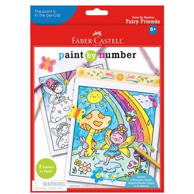 Faber-Castell Paint by Number | Fairy Friends Wall Art