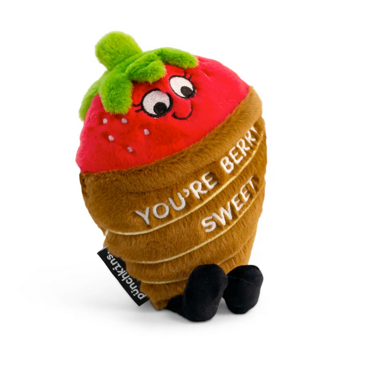 Punchkins Just Kiddin' | Strawberry Plushie