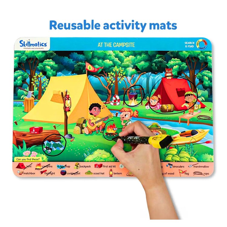 Skillmatics Write & Wipe | Search & Find