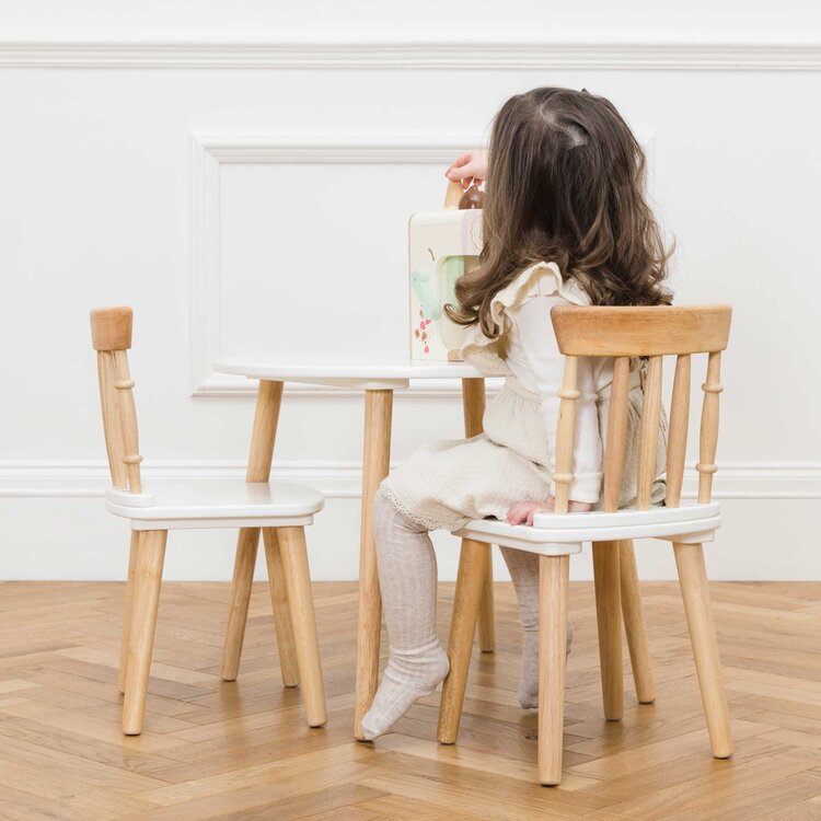 Le Toy Van Table & Two Chairs