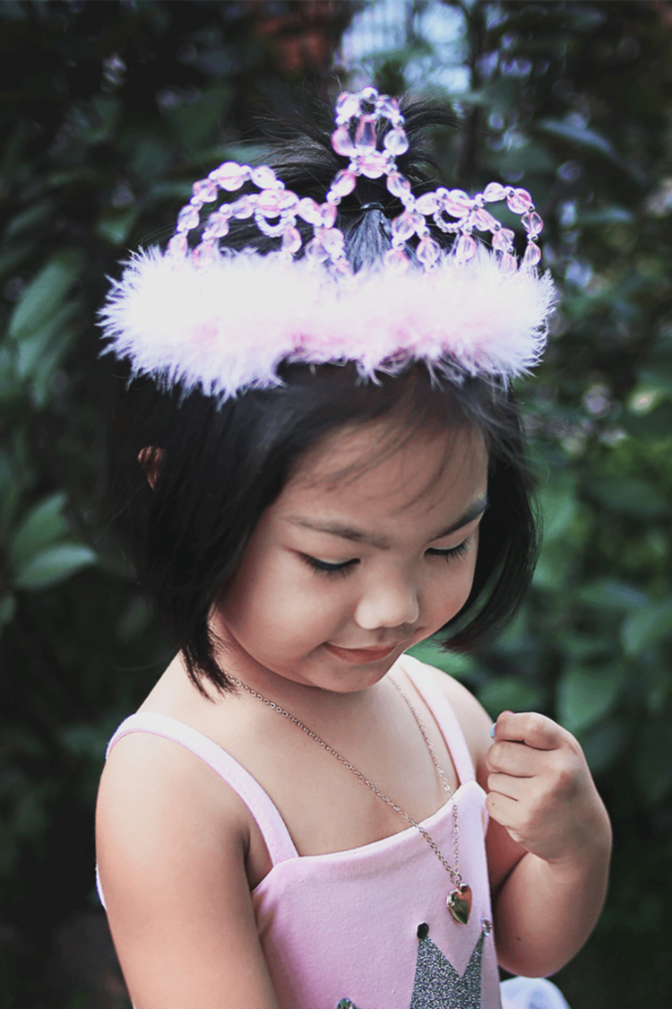 Great Pretenders Princess Tiara | Pink/Silver