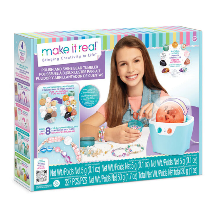 Make It Real Polish and Shine Bead Tumbler