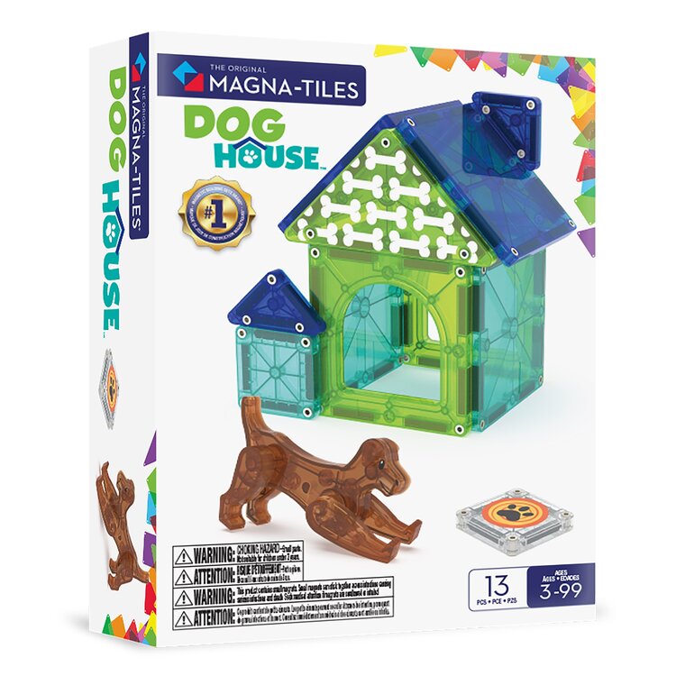 Magna-Tiles Dog House | 13 pc