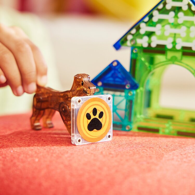 Magna-Tiles Dog House | 13 pc