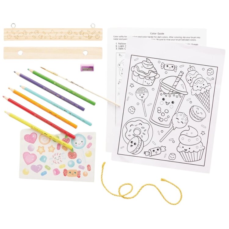 Faber-Castell Paint by Number | Sweets Wall Art