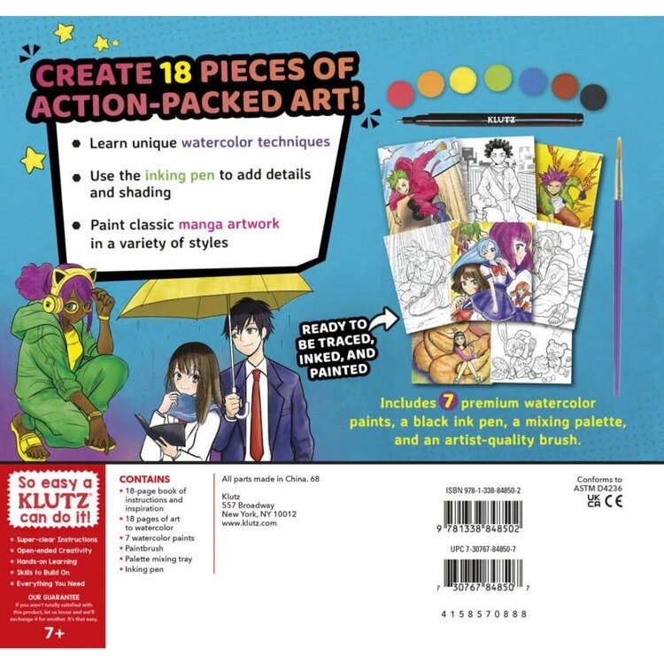 Klutz Manga Art Class