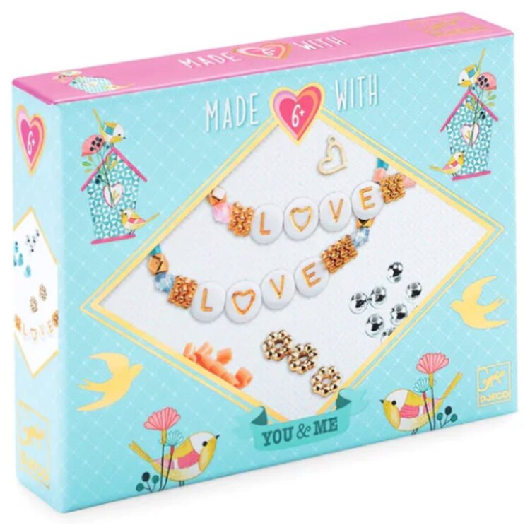DJECO Beads & Jewelry Love Letters