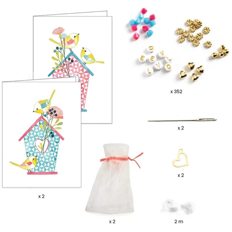 DJECO Beads & Jewelry Love Letters