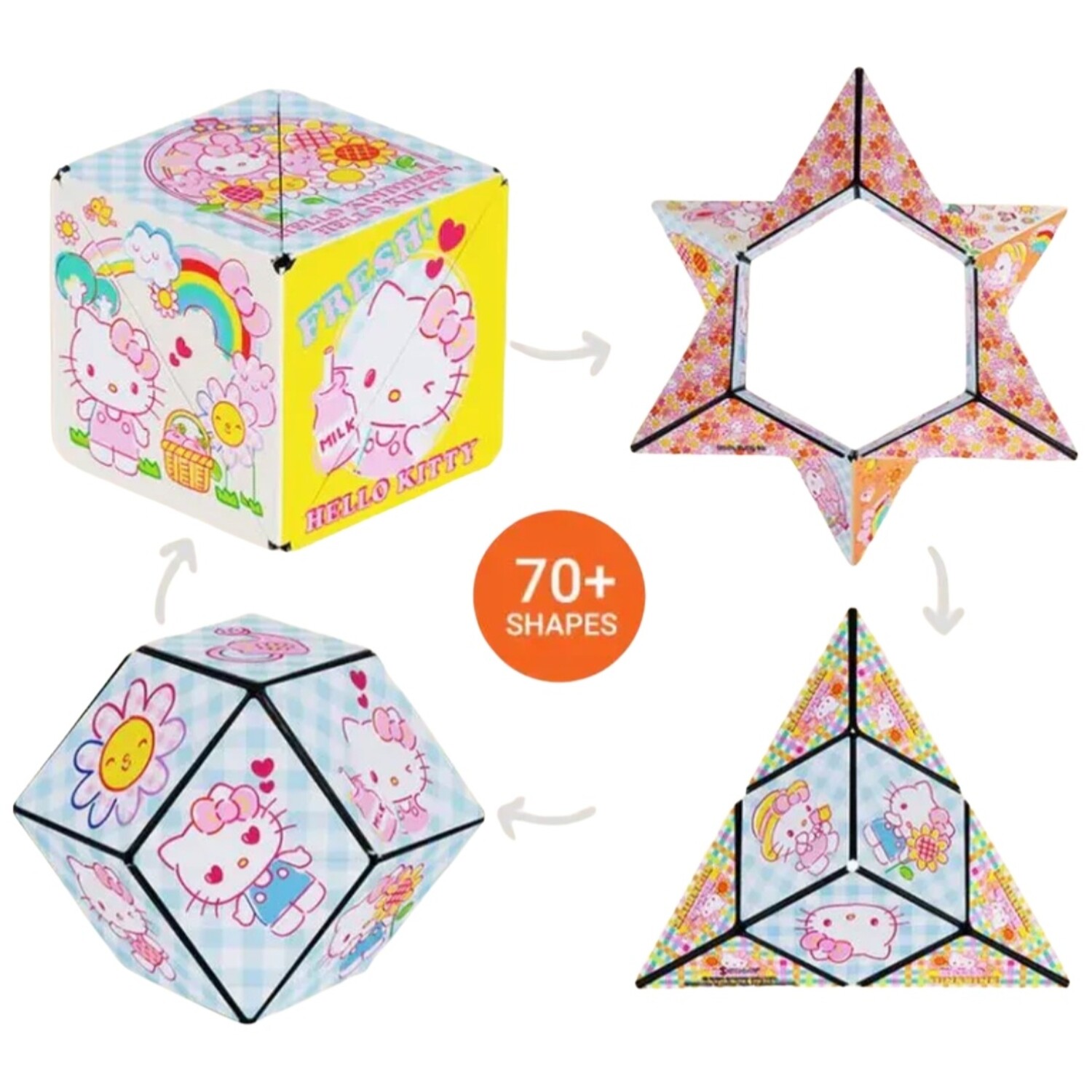 Whimzy | Fun in Motion Toys | Shashibo Hello Kitty Assortment - Whimzy