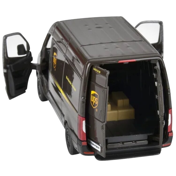 Toy Network 5" Die Cast Pull Back UPS Delivery Van