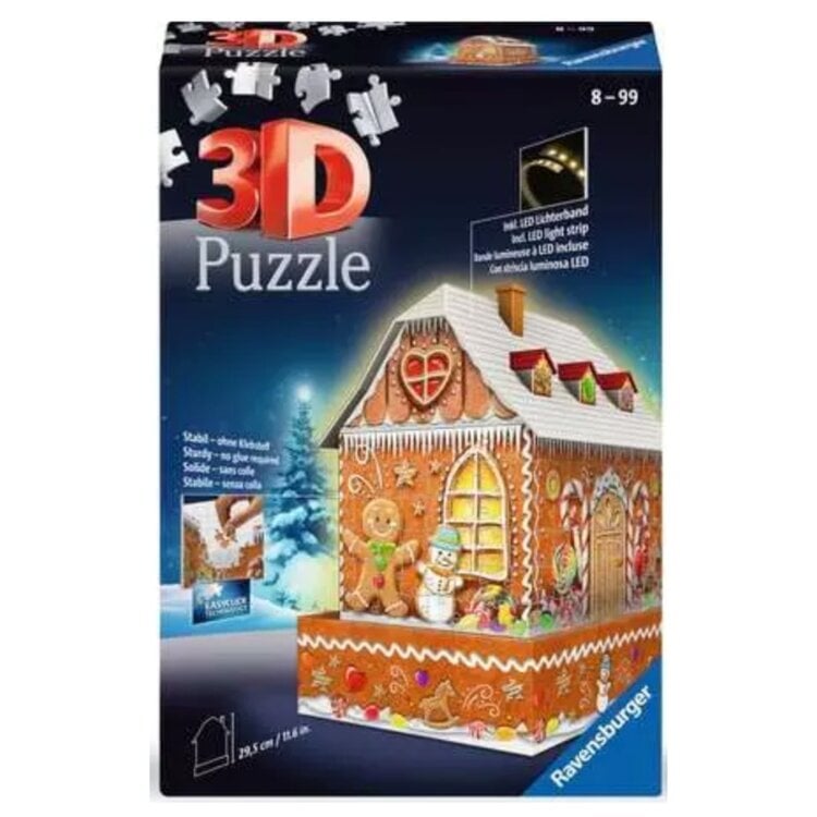 Ravensburger Gingerbread House | Night Edition 3D (216 pc)