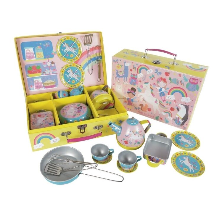 Floss & Rock Rainbow Fairy 12pc Musical Kitchen Set