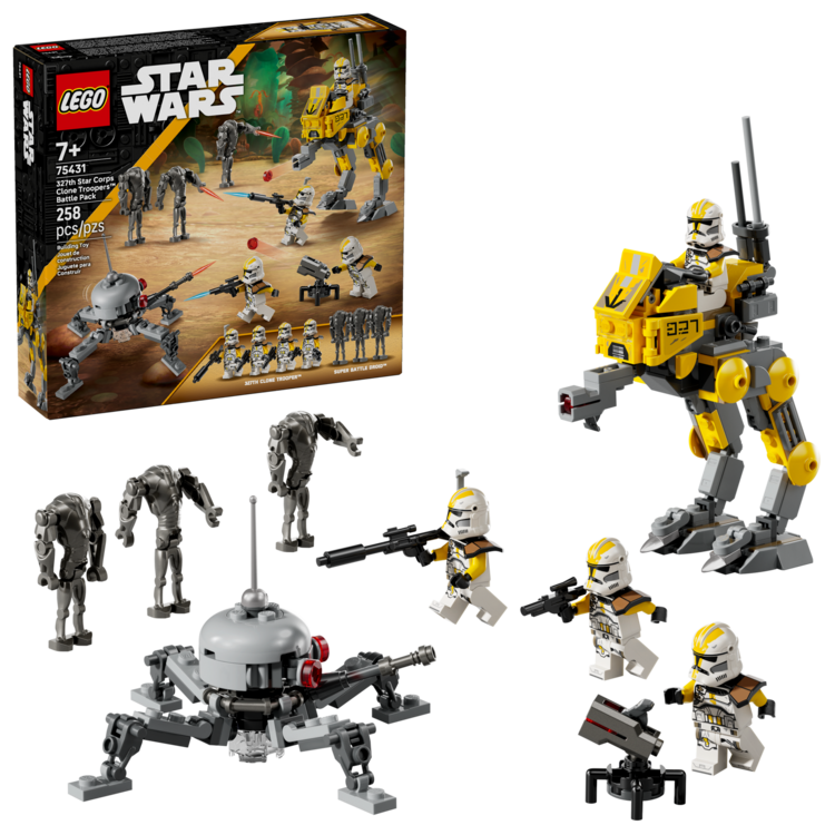 LEGO Star Wars | 327th Star Corps Clone Troopers Battle Pack