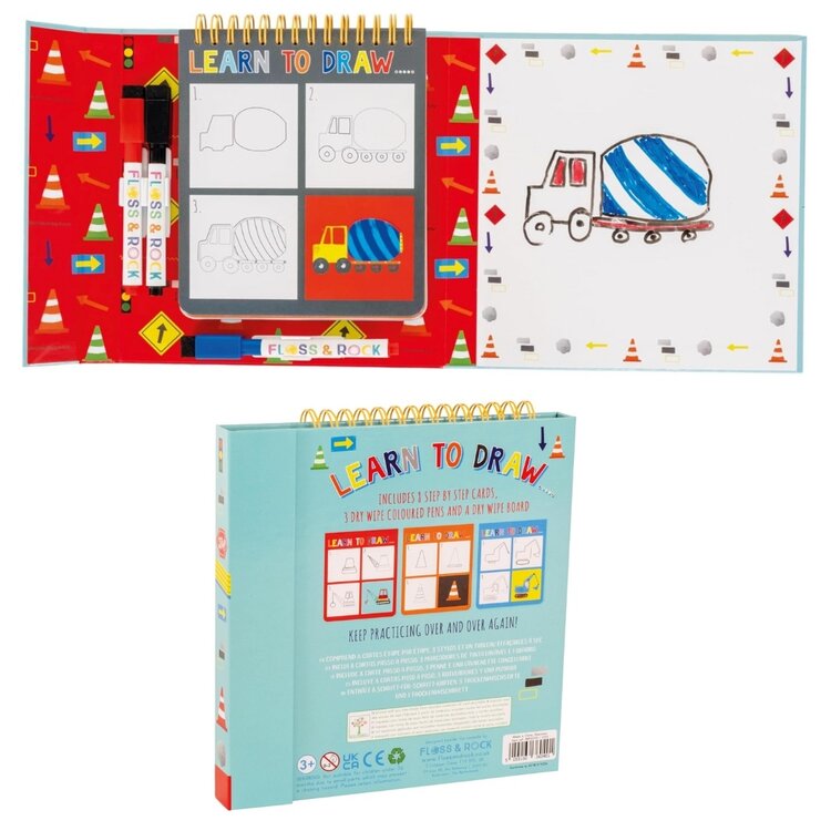 Floss & Rock Construction Learn to Draw