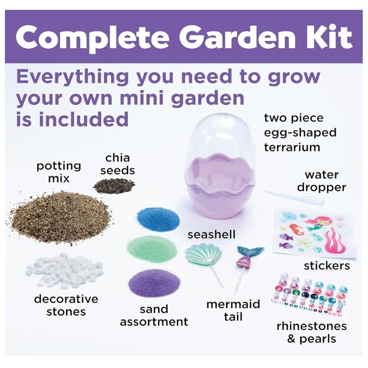 Creativity for Kids Mini Garden | Mermaid