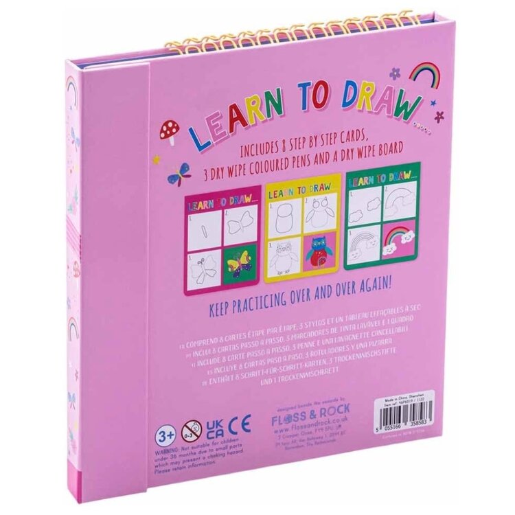 Floss & Rock Rainbow Fairy Learn to Draw